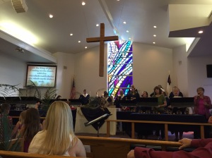 A great community church, and some of the warmest , nicest folks you will meet.  The service was very moving, and we enjoyed it immensely.
